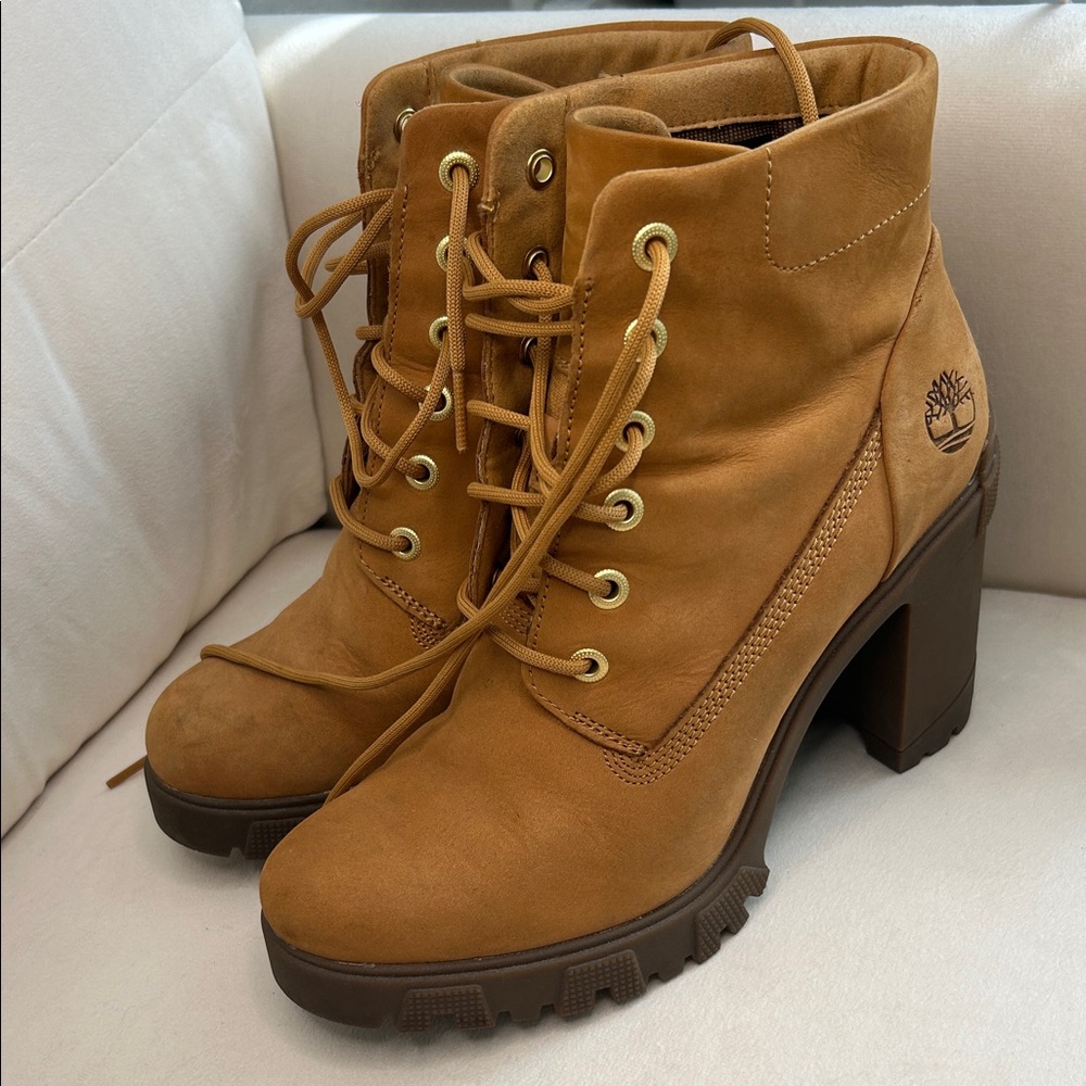 Timberland Women's Brown Heeled Boots